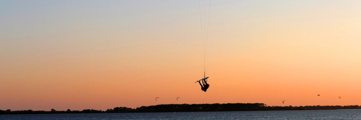Kitesurfing in Stagnone, Sicily